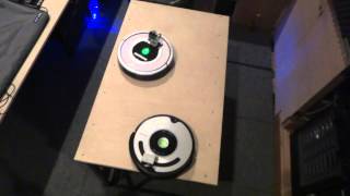 Roomba Warfare 760 vs 560 Battle GoPro [upl. by Towbin687]