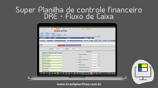 Planilha de controle financeiro DRE  Fluxo de Caixa [upl. by Hoes]