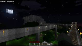 Minecart Rapid Transit Line  Part 2 Minecraft [upl. by Ecneralc]