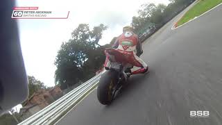 Bennetts BSB free practice three from Oulton Park onboard [upl. by Yde]