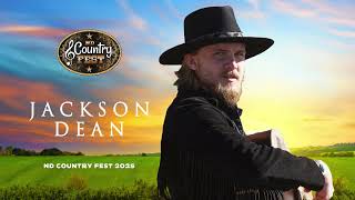 Jackson Dean at ND Country Fest 2025 [upl. by Derdle]