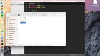 Tutorial En C  Como Compilar Desde Terminal De Mac [upl. by Zere]