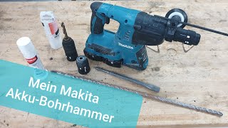 Makita 2x18V AkkuBohrhammer DHR264Z ProdukttestVorstellung Vergl DHR182Z DHR400ZKU DHR281ZJ [upl. by Aduh]