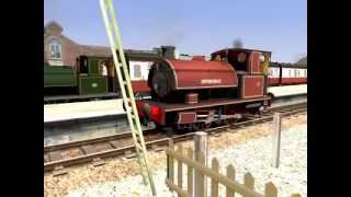 Railworks 2013  Hawthorn Leslie Saddle Tank A W37 040ST Invincible Isle Of Wight Railway [upl. by Audsley66]