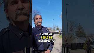 Disrespectful Sgt Trespasses Me For Traffic Sign [upl. by Maurice]