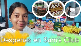 FUIMOS POR LA MEMBRESÍA SAMS CLUB 💳 Aprovechamos a hacer despensa 🛒 Limpieza del refrigerador [upl. by Sherill177]