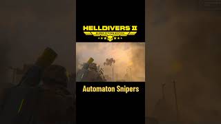 Automaton quotSnipersquot  Helldivers 2 [upl. by Brucie]