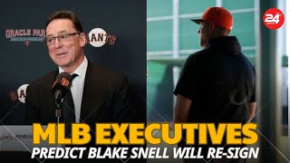 quotMLB Executives Predict Blake Snell Will ReSign with Giants in Free Agencyquot [upl. by Oivat268]