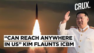 “86 Min Flight time 7000 Km Altitude Reach” North Korea Spooks US With ICBM Test [upl. by Ahsinaj]