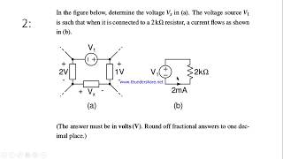 NPTELBasic Electrical Circuit Assignment Solution 2018 augustoctobarWEEK1 [upl. by Auhsuj]