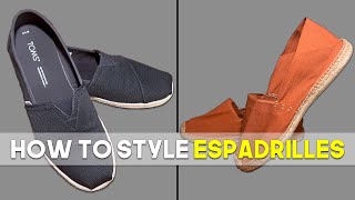 How To Style Espadrilles for Men [upl. by Arev]