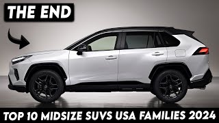 10 Midsize SUVs USA Families  Midsize SUVs 2024 [upl. by Appleby]