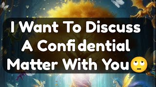 Current Thoughts And Feelings Of Your Person Love Messages I Want To Discuss A Confidential Matter [upl. by Yniar]