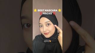 Mascara Hacks  Tips and Tricks Mascara Simple makeuptips hacksmakeup [upl. by Verity467]