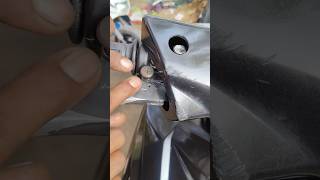 front break return spring Honda dio  break not return complete how to solve the problem simple way [upl. by Allis]