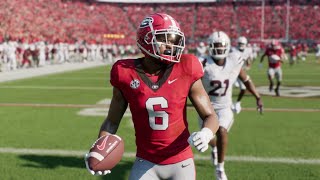 Georgia vs Mississippi State  NCAA Football 1012 Full Highlights College Football 25 Sim [upl. by Sida]