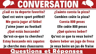 💬Conversation en Espagnol 🔹5 Dialogues Questions et Réponses Apprendre lespagnol rapidement [upl. by Aillicec964]