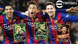 KONON KATANYA MEREKA ADALAH LEGENDA SEPAKBOLA TERBAIK YANG DIJULIKI TRIO MSN eFootball 2025 [upl. by Iroc291]