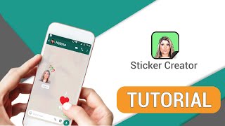 Sticker Maker How to Use The App [upl. by Guildroy]