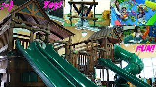 Family Indoor Playground Playtime Wooden Slides Bouncer Kitchen Playsets Toy Trains and More [upl. by O'Neill242]