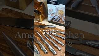 Effortless Precision 11Piece Kitchen Knife Set with Integrated Sharpener [upl. by Isidore534]