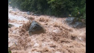 Cusco río Vilcanota incrementa caudal por intensas lluvias [upl. by Hekker874]