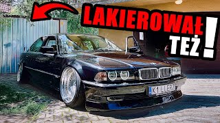 w BLASZANYM GARAŻU zbudował NAJBARDZIEJ LUKSUSOWE E38  VIP STYLE BMW 740i [upl. by Jac]