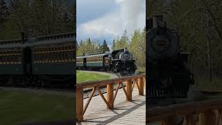 Heritage Park train alberta calgary heritagepark steamtrain [upl. by Assetak850]