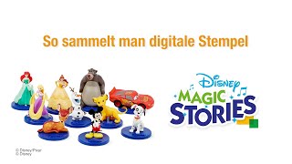 So sammelt man digitale Stempel für DisneyHörspielFiguren I Migros [upl. by Dugan]