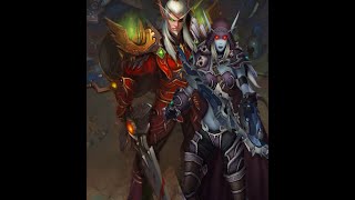 World of WarCraft Lorthemar Theron and Sylvanas Talk [upl. by Sussna]