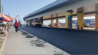 SPINTEX TO EAST LEGON BEAUTIFUL FLYOVER BY PREZ AKUFFO ADDO SHINES [upl. by Ehgit]