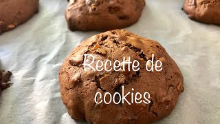 Cookies chocolat noisettes amandes [upl. by Treva]