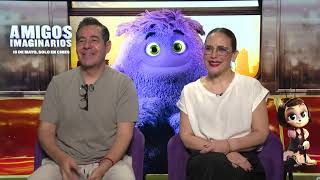 2024 ENTREVISTA YORDI ROSADO Y ANGELICA VALE  AMIGOS IMAGINARIOS  PARAMOUNT PICTURES [upl. by Trubow]