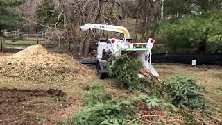 Terracare Inc Altec dc 1317 wood chipper [upl. by Nina]