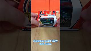 Matchbox no28 BMW 328i Police shorts matchbox matchboxcars diecast model [upl. by Alyacim]