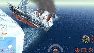 Crashing ships with bug  Ship Handling Simulator  Ship Mooring 3D [upl. by Aekerly]