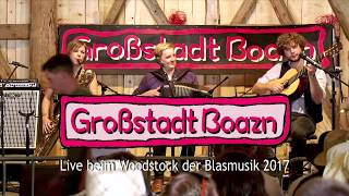 Großstadt Boazn  Marsch fürn Ziegenpeter  Woodstock der Blasmusik 2017 [upl. by Ahidam221]