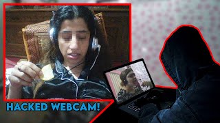 SCAMMER Left Speechless After I HACK Her Live Webcam [upl. by Sorodoeht307]