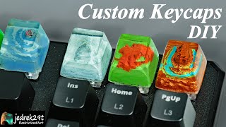 Making Custom Resin Keycaps Is Easy And Fun You Can Add Your Own Unique Style To Your Keyboard [upl. by Almire]