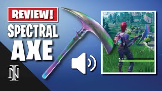 SPECTRAL AXE Pickaxe Review  BEST COMBOS  Fortnite 2019 [upl. by Eeimaj507]