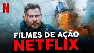 6 FILMES DE AÇÃO NA NETFLIX para ver em 2023 [upl. by Kcirdes]