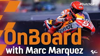 Onboard with Marc Marquez  2021 DutchGP [upl. by Fidelia]