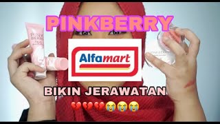 PINKBERRY ALFAMART REVIEW DAN TUTORIAL [upl. by Plerre]