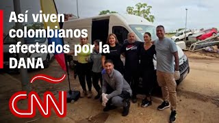 Así viven el drama algunos colombianos afectados por la DANA en Valencia [upl. by Rochette]