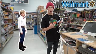 PLAYING THE WALMART YODELING KID ON THE INTERCOM AT WALMART EDM REMIX [upl. by Darya]