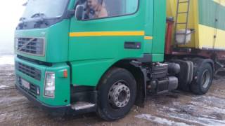 Volvo FM 12 440hp  start problem at 8°C [upl. by Storfer382]