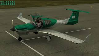 Sim Haven  Live Stream 2  XPlane 12  Aerobask Diamond DA50 RG [upl. by Elysia92]