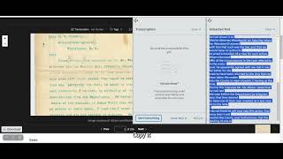 Using Extracted Text to Transcribe [upl. by Elva757]