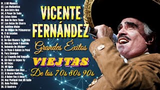 Vicente Fernández 2024  Grandes Éxitos Mix 2024  Álbum Completo Mas Popular 2024 [upl. by Yablon]