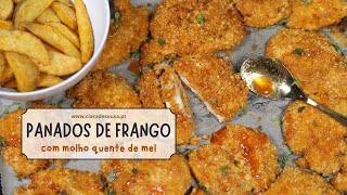 Panados de frango com molho quente de mel [upl. by Carbrey]